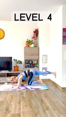 Wall plank variation - which one are you trying ? #shorts #plank